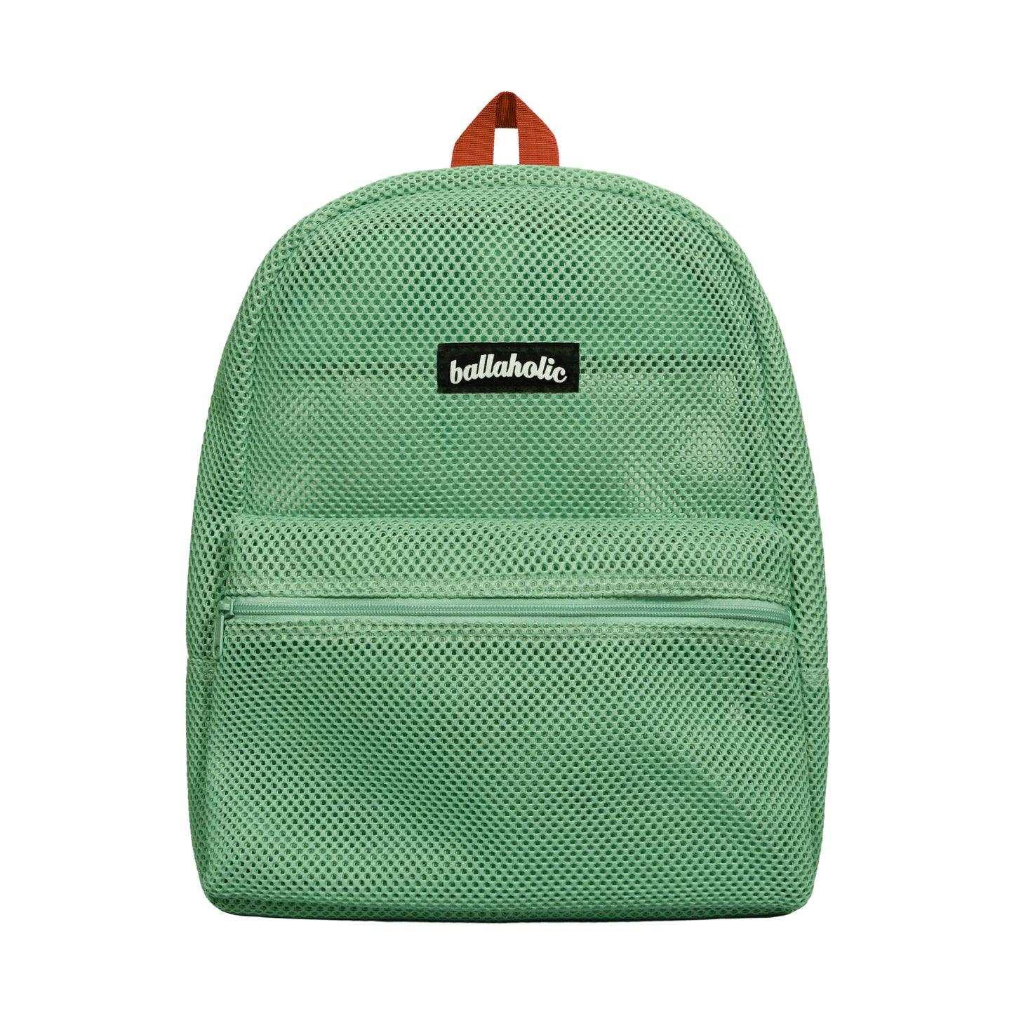 Logo Mesh Backpack (aqua green)