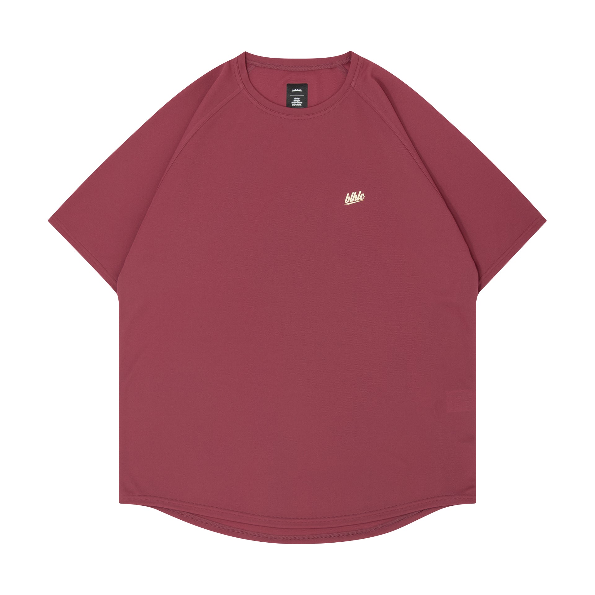 blhlc Cool Tee (red plum/off white) – ballaholicオンラインショップ