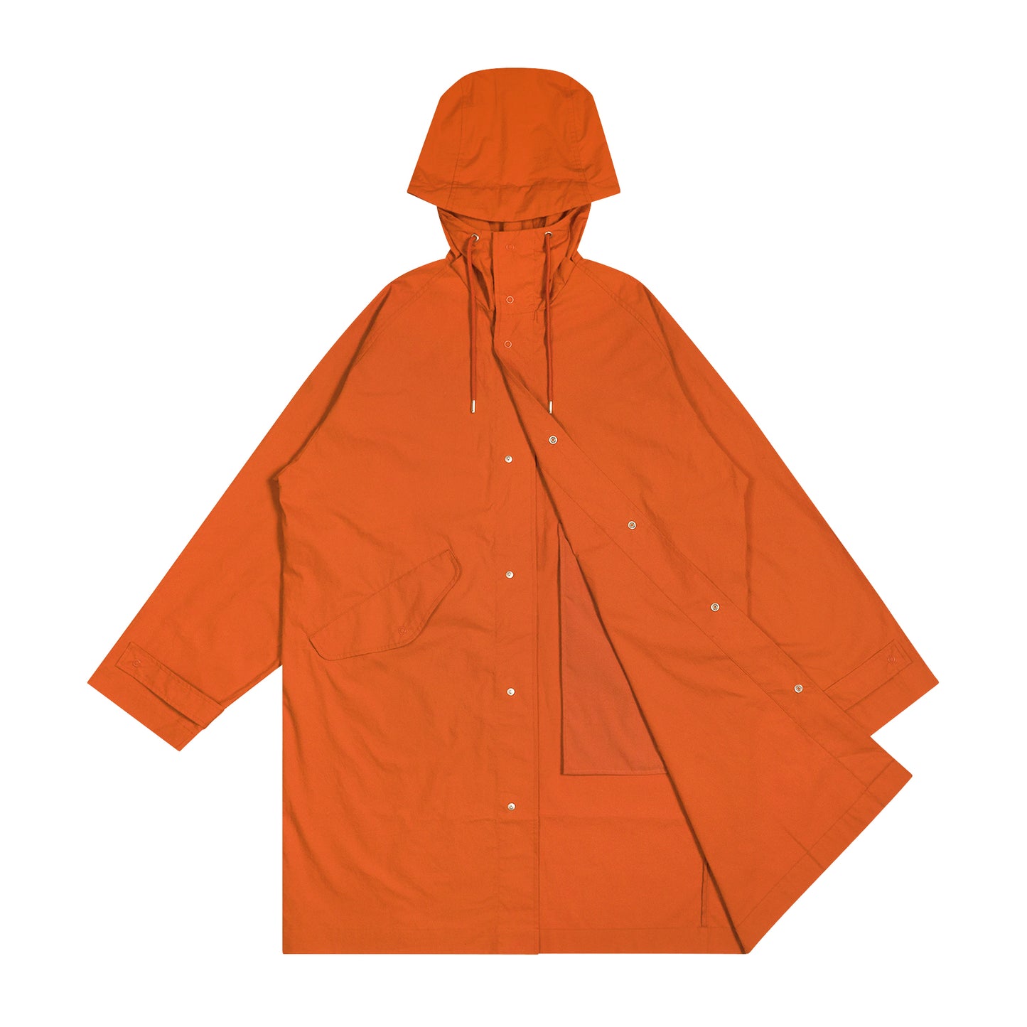 Logo Cotton Parka Jacket (orange)