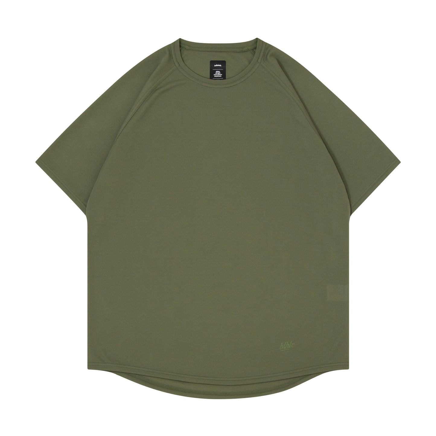 blhlc Back Print Cool Tee (olive/forest digital camo)