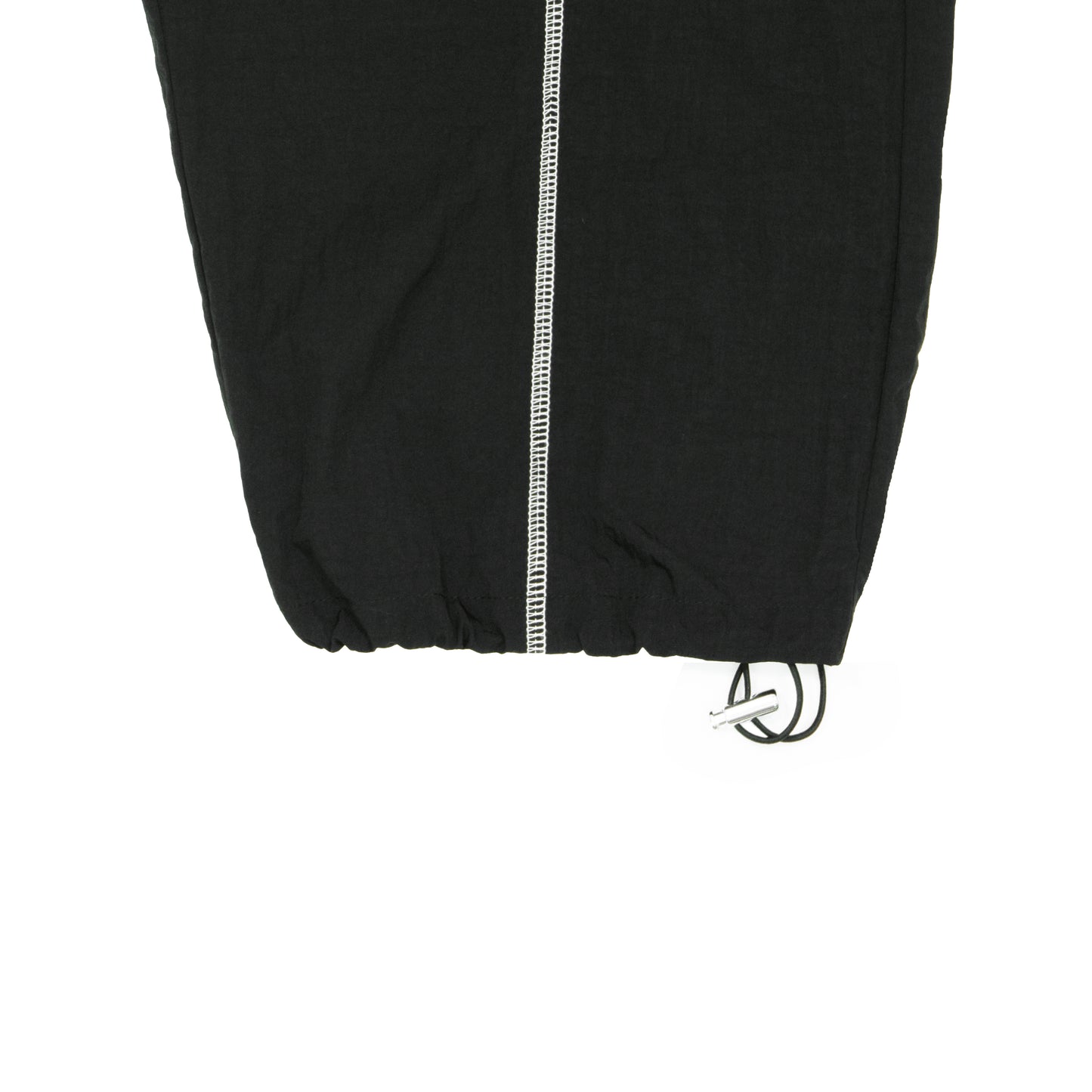 Logo Nylon Cropped Pants (black)