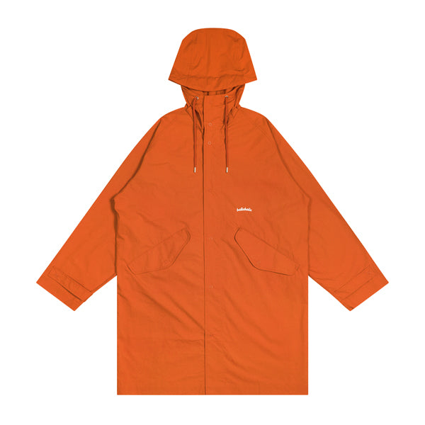 Logo Cotton Parka Jacket (orange)