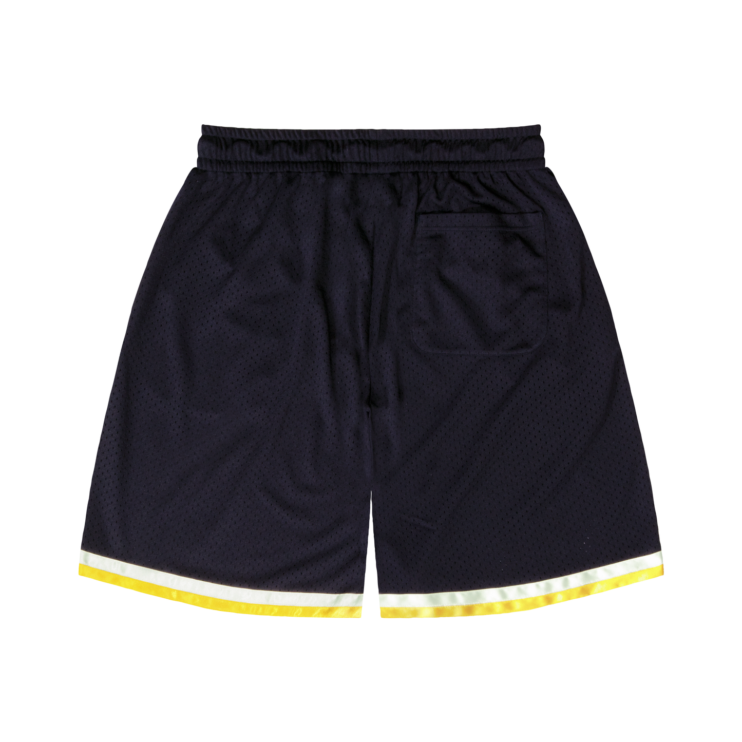 Tape Mesh Zip Shorts (navy)