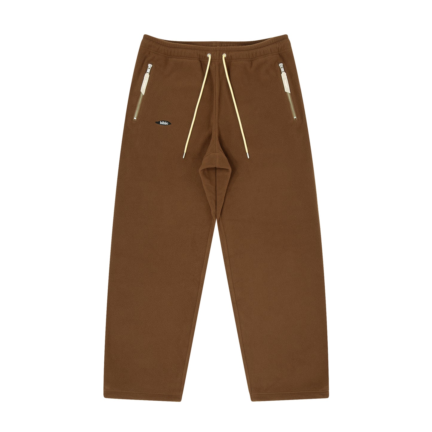 Ball Panel Logo Fleece Pants (brown)