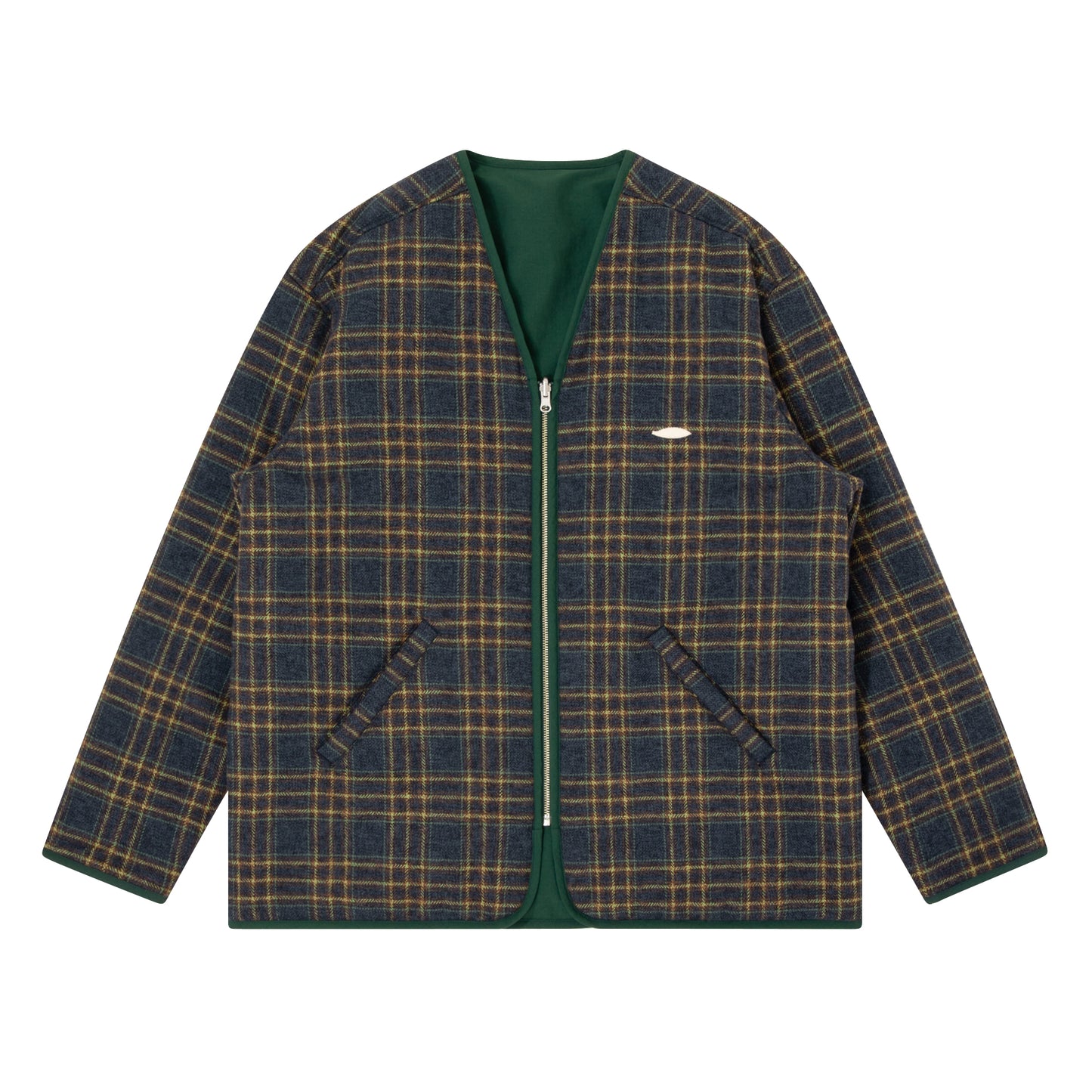 Reversible Puff Jacket (green)