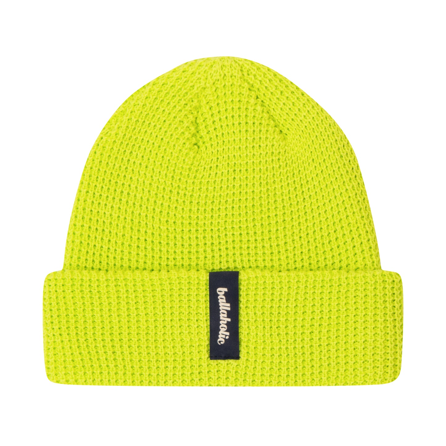 Logo Label Beanie (neon yellow)