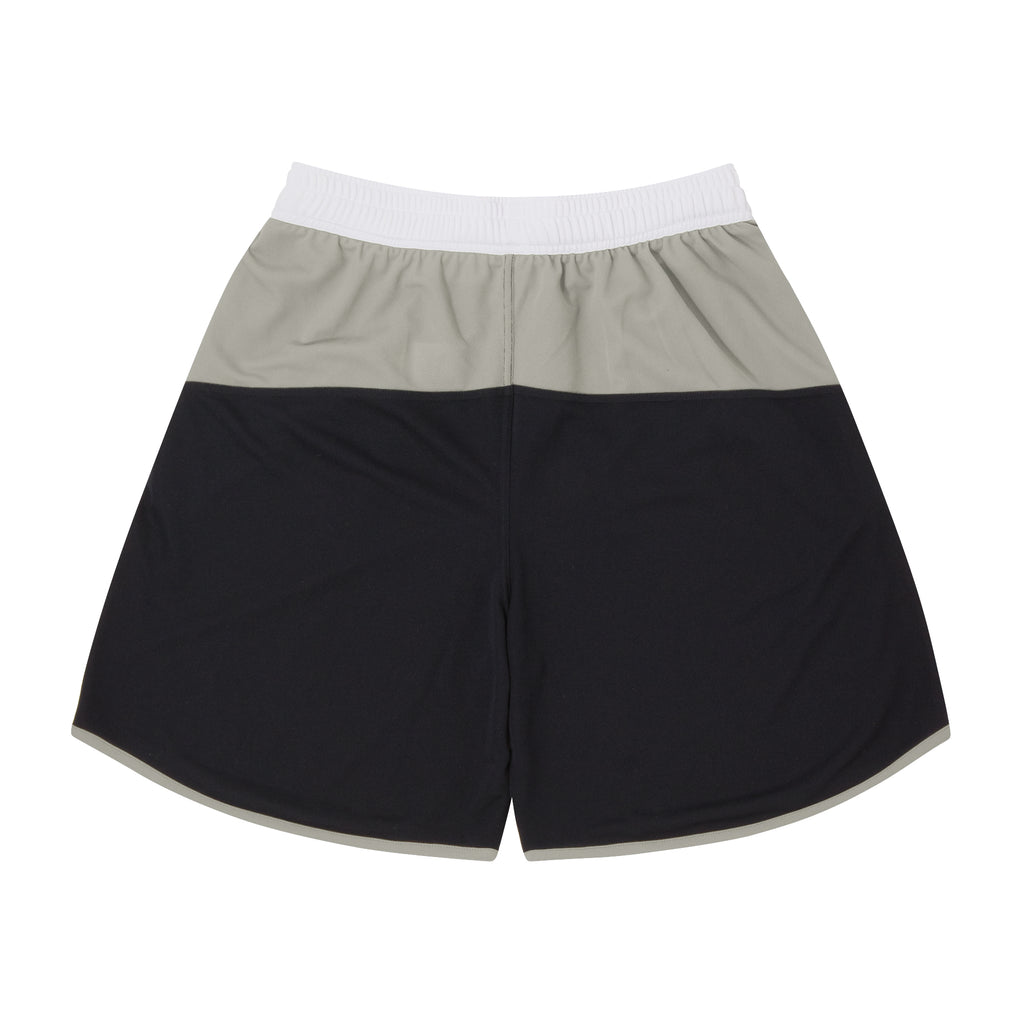 Color Blocked Zip Shorts (night sky/gray/white) – ballaholic