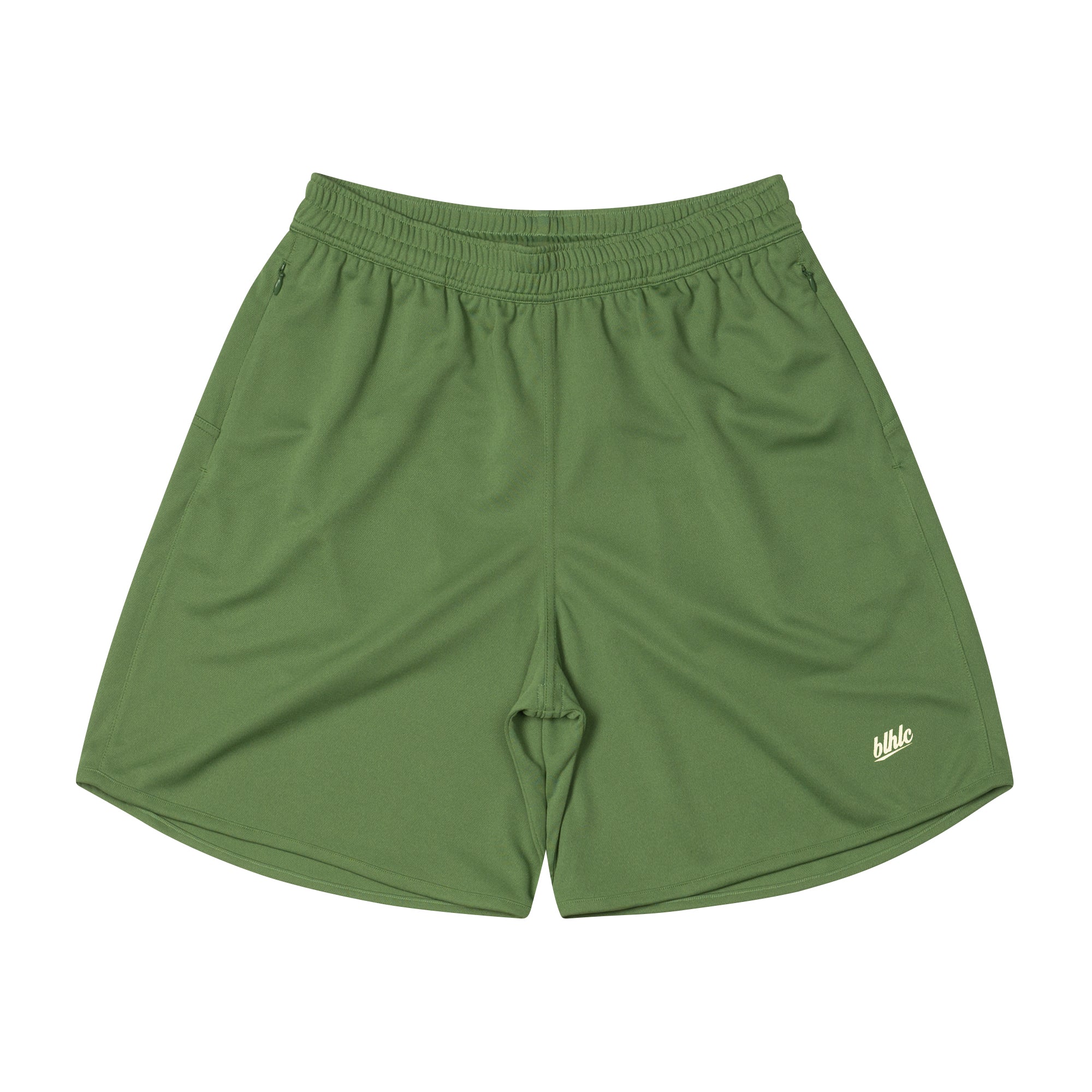 Basic Zip Shorts (olive/off white) – ballaholicオンラインショップ