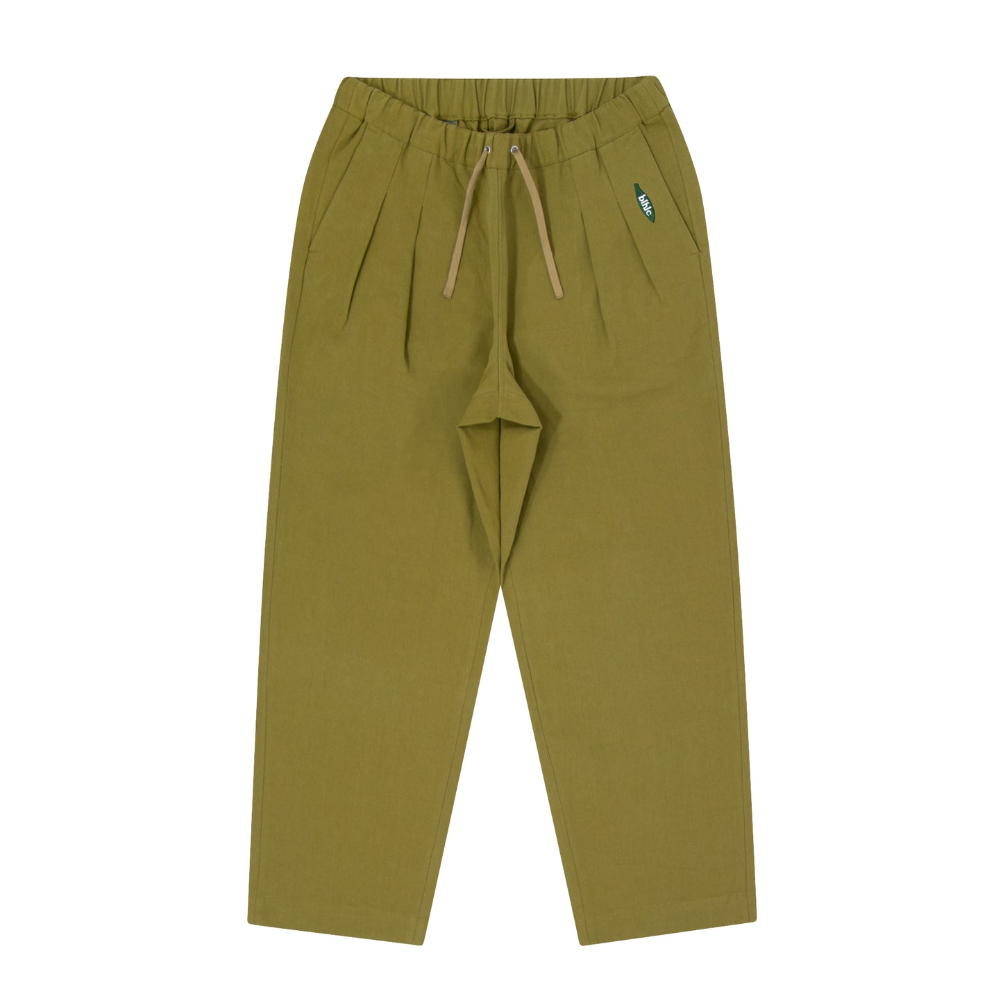 Ball Panel Logo Cotton City Pants (moss)