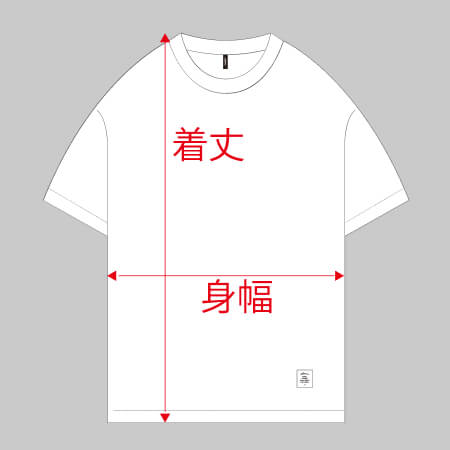 サイズの図り方、参考イメージ