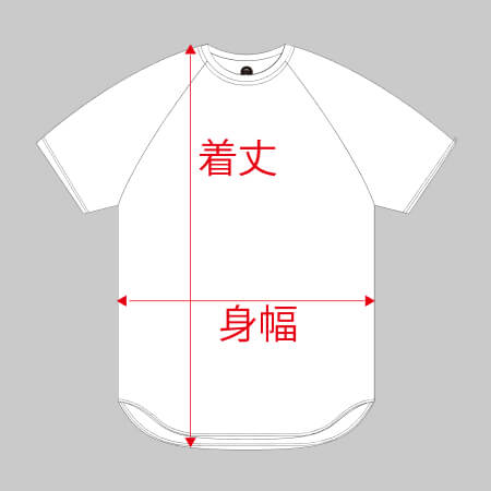 サイズの図り方、参考イメージ